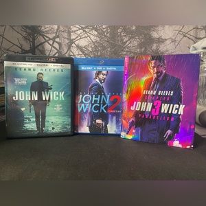 John Wick Blu-ray Triple Feature